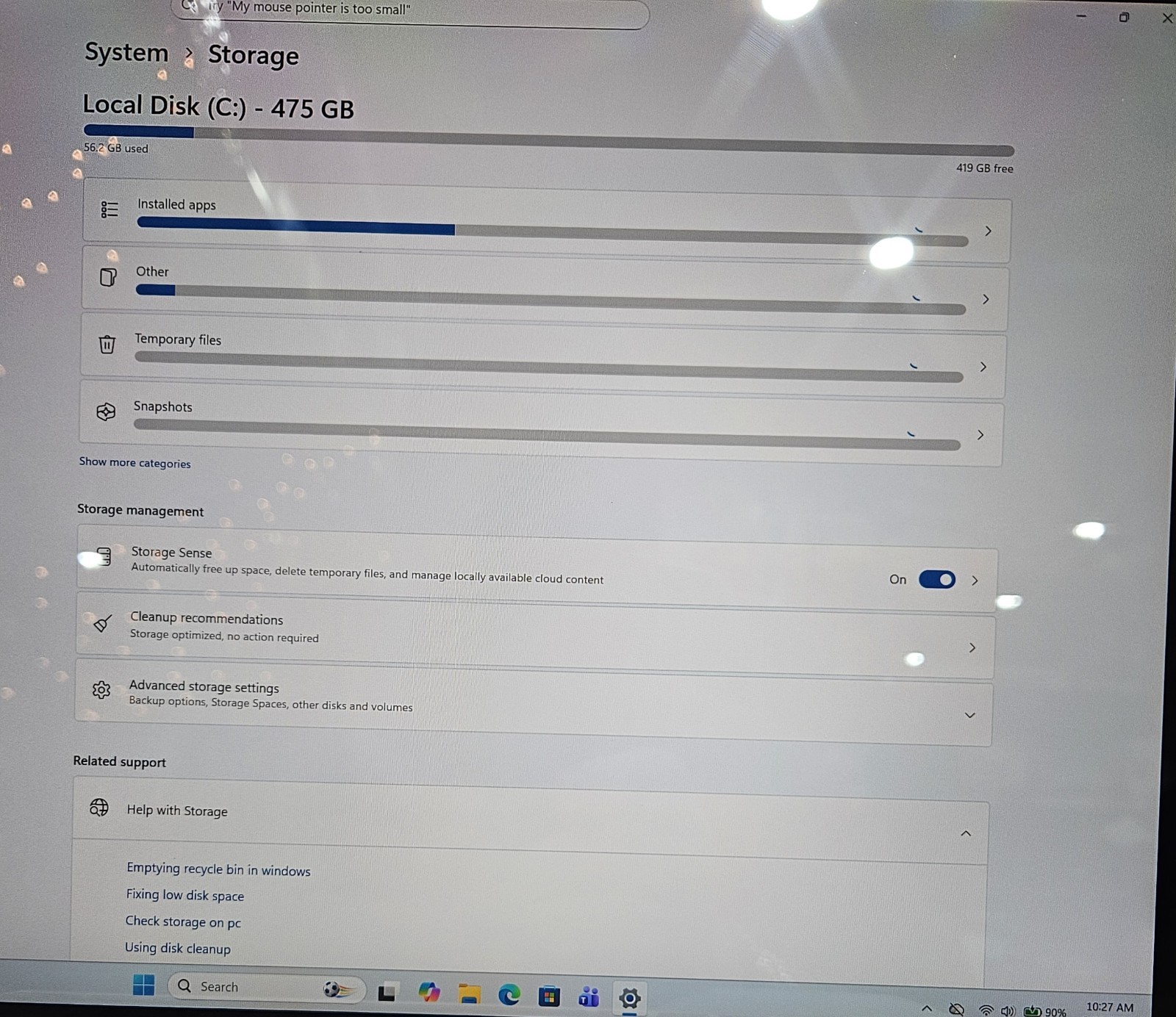 Microsoft 2037 Surface Laptop Snapdragon X Elite 16GB Go RAM GT RAM 512GB