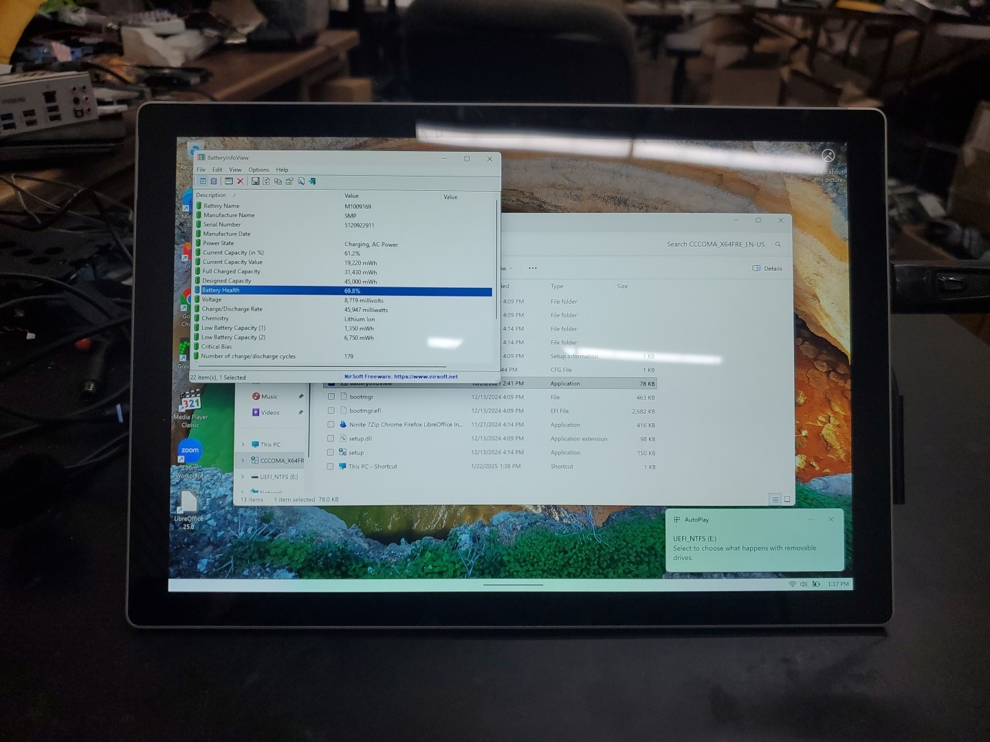 Microsoft Surface Pro (M3-7Y30, 4gb RAM 128gb SSD, W11Pro) 111225-5
