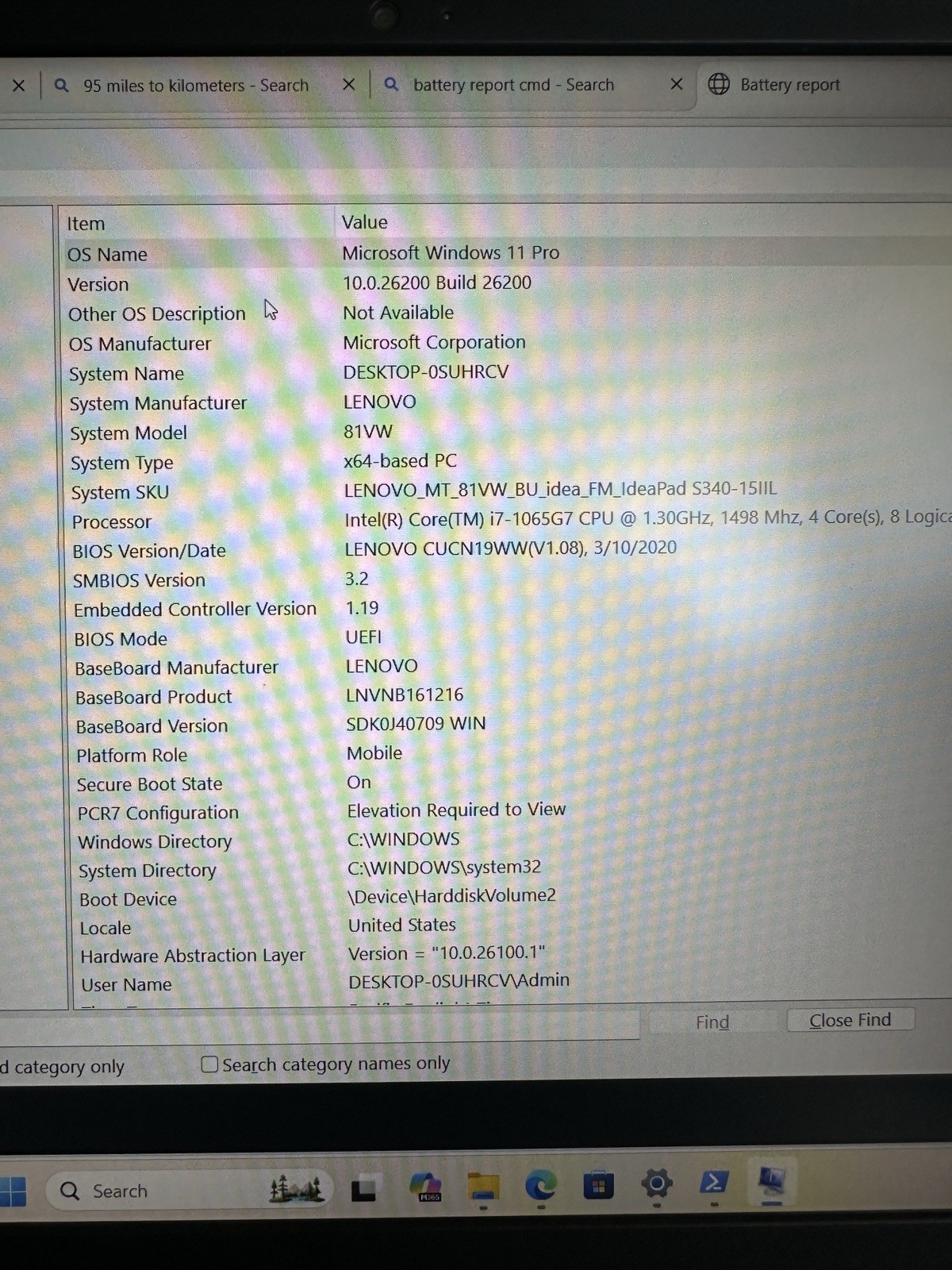 Lenovo IdeaPad S340-15IIL 15.6″ i7-1065G7, 12GB RAM, 256GB, Platinum Grey
