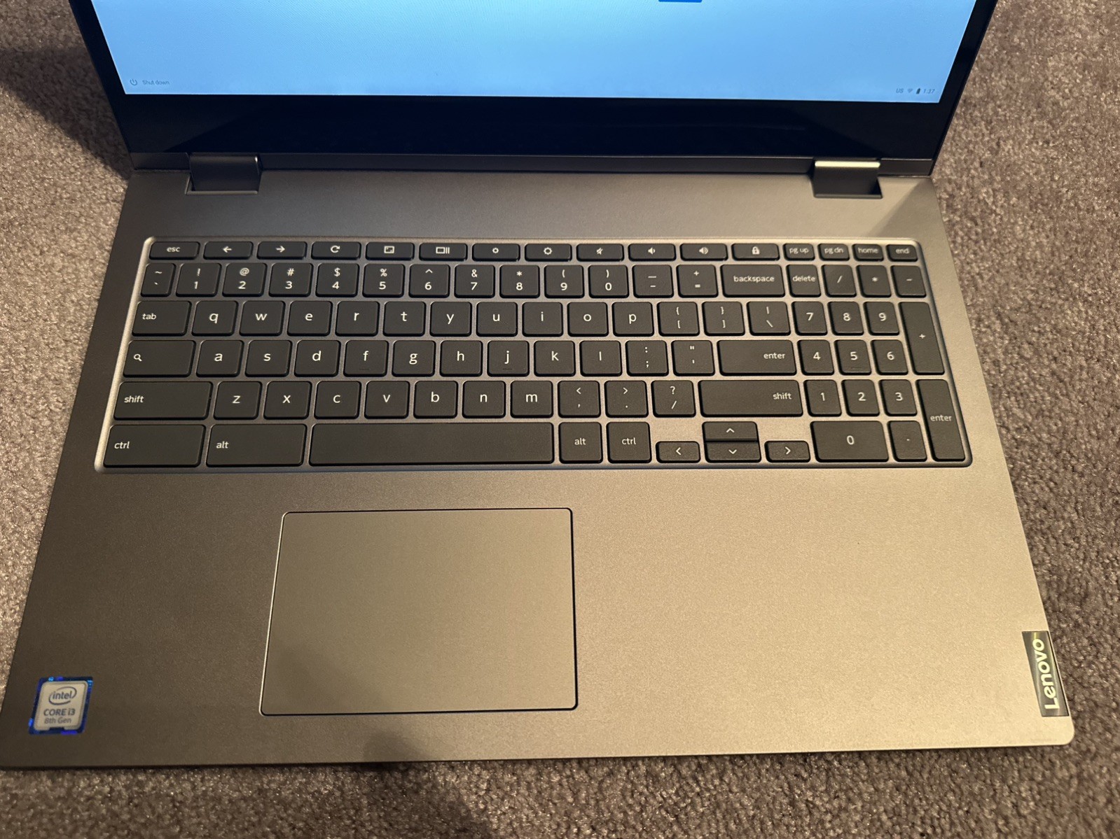 Lenovo Chromebook C340-15.6 2-in-1 Touch i3-8130U 4GB RAM 64GB eMMc Chrome OS