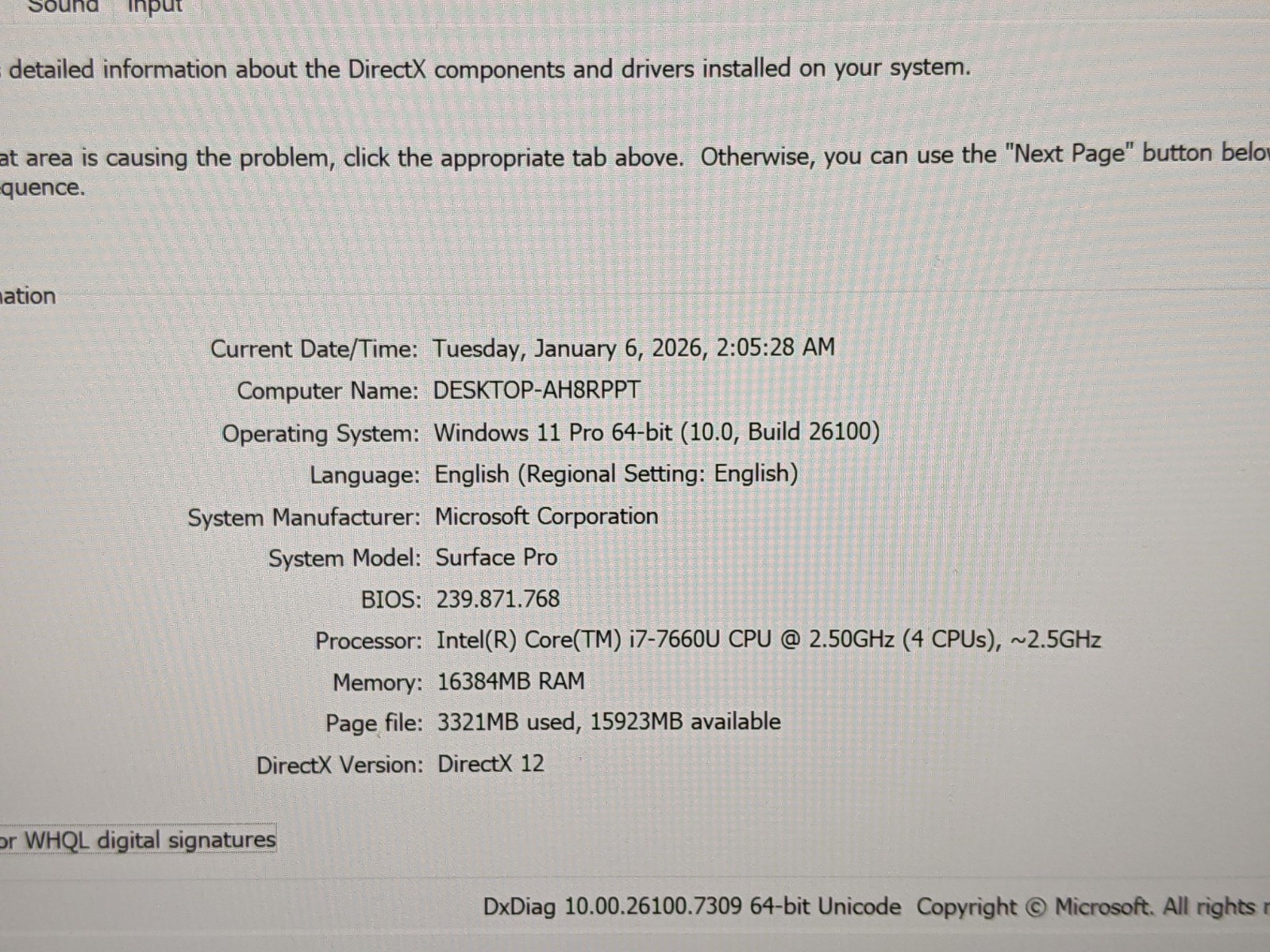LOT of 2 MS Surface Pro 1796 12.3″2736×1824 TOUCH i7-7 2.5GHz 16GB 512GB SSD 11P
