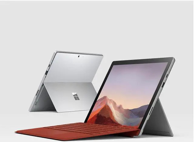Microsoft 12 in Surface Pro 7 i5-1035G4 8GB RAM 128GB SSD Silver