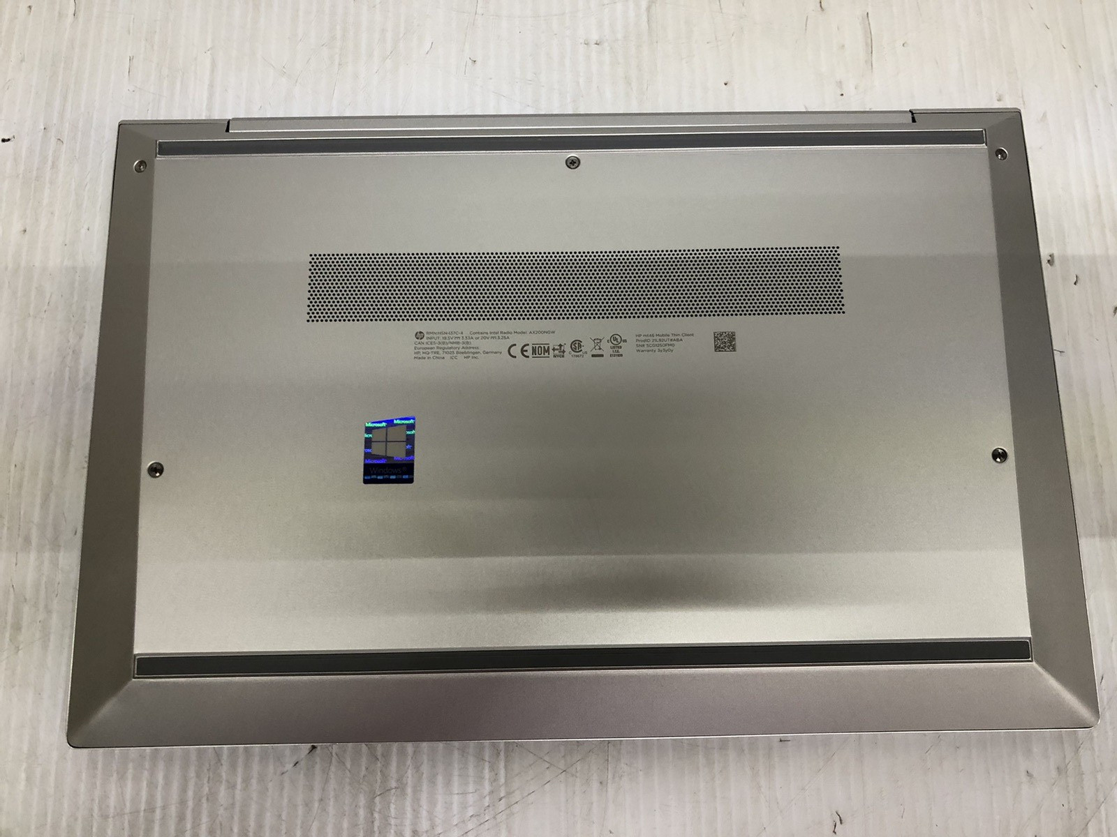 HP mt46 14″ Thin Client Laptop AMD Ryzen 3 PRO 4450U | 8GB RAM 128GB SSD W/ Cord