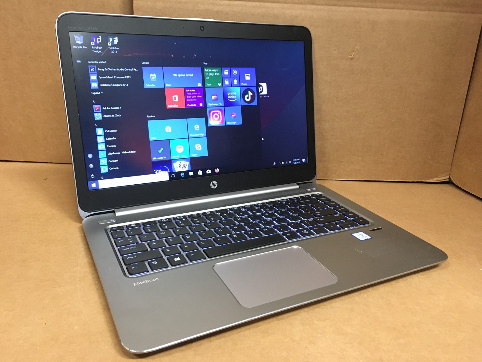 HP EliteBook Folio 1040 G3 Intel Core i5 6th Gen 8GB 480GB SSD WINDOS 10 PRO