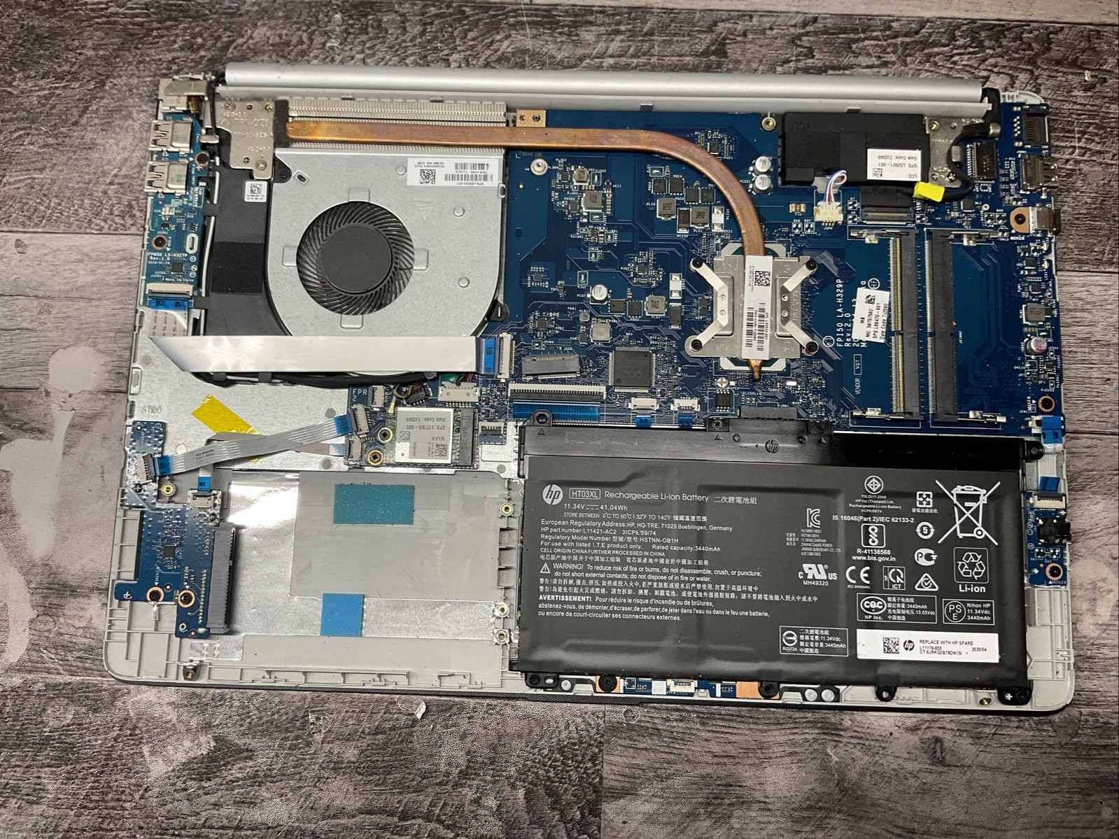 HP Laptop 15 / Intel Core i3 10th Gen / Parts Repair / C15