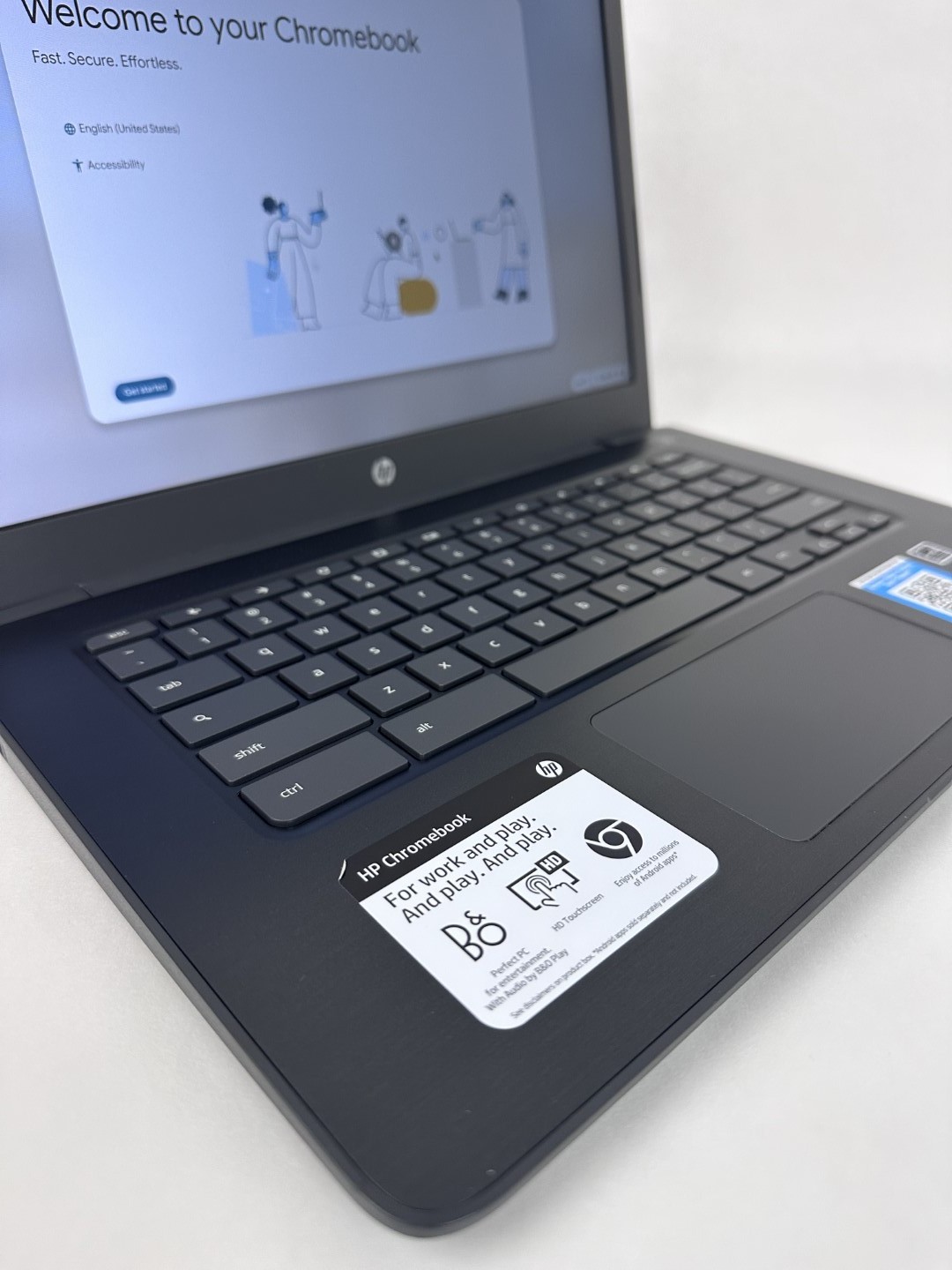 HP Chromebook 14-ca061dx 14″ HD Touch Screen N3350 1.1GHz 4GB 32GB Chrome Laptop