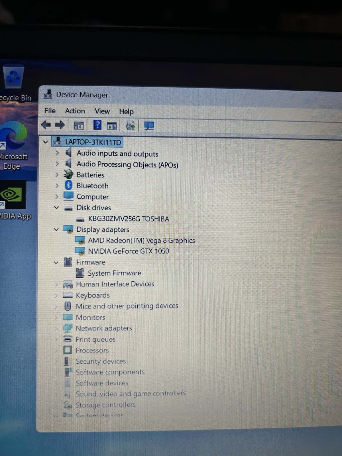 HP Pavilion Gaming Laptop 15-ec0xxx AMD Ryzen 5 8GB 256GB SSD GTX 1050