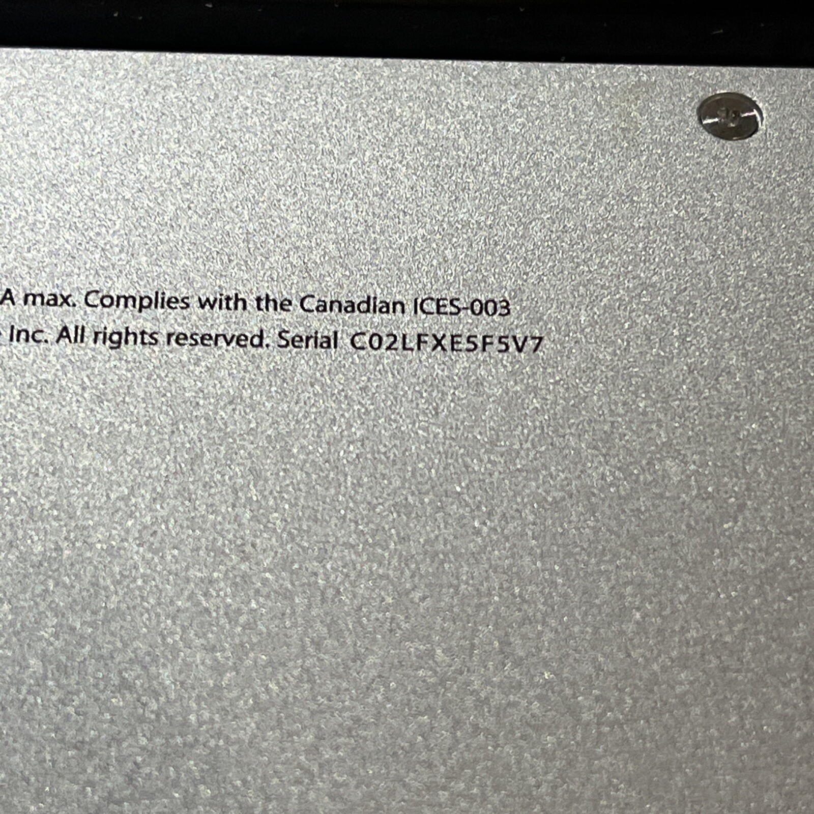 APPLE MACBOOK AIR 13″ MID-2013 CORE I5-4250U 1.3GHZ 4GB RAM NO HD
