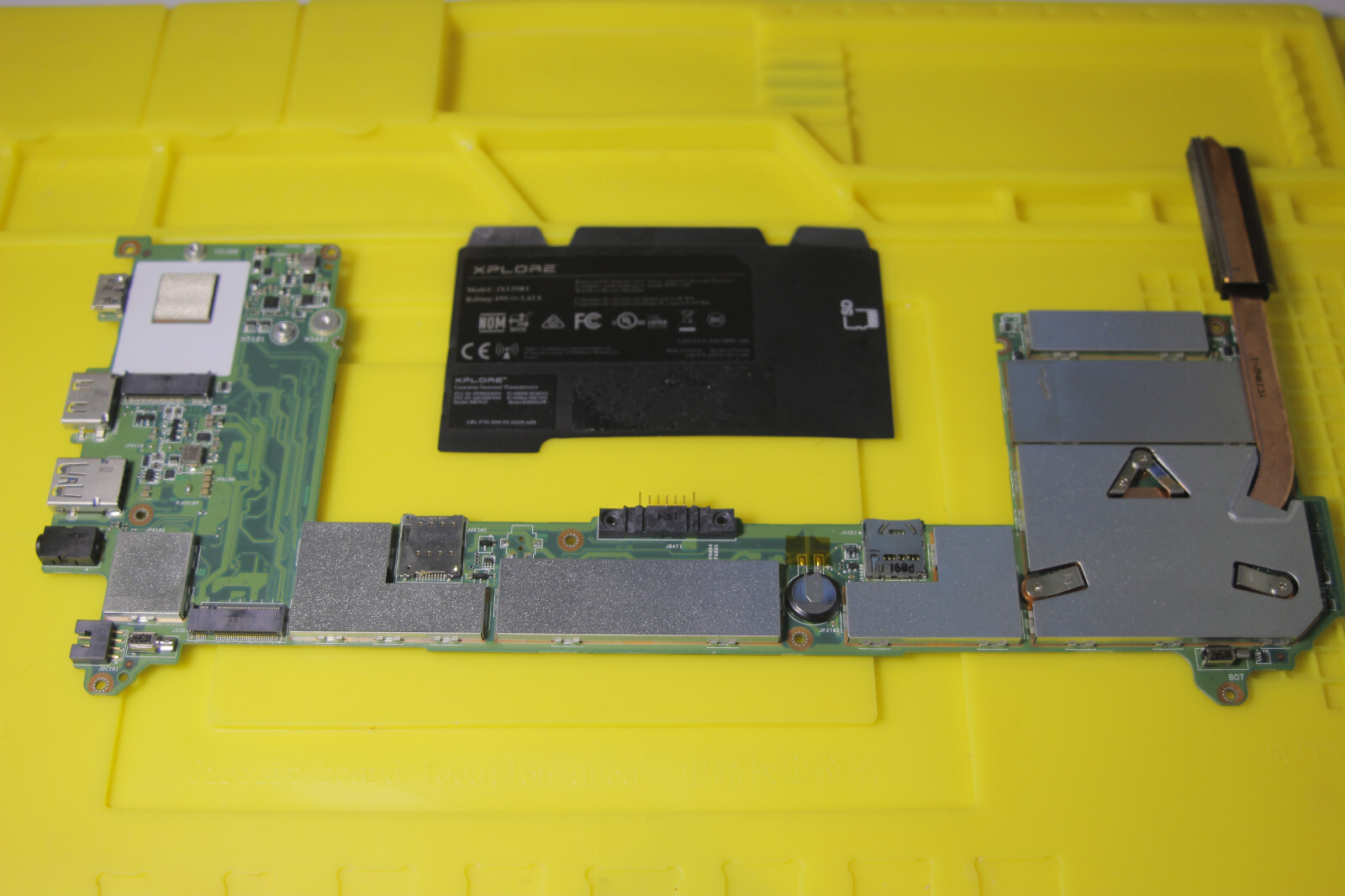 Xplore iX125R1 Motherboard replacement working condition.