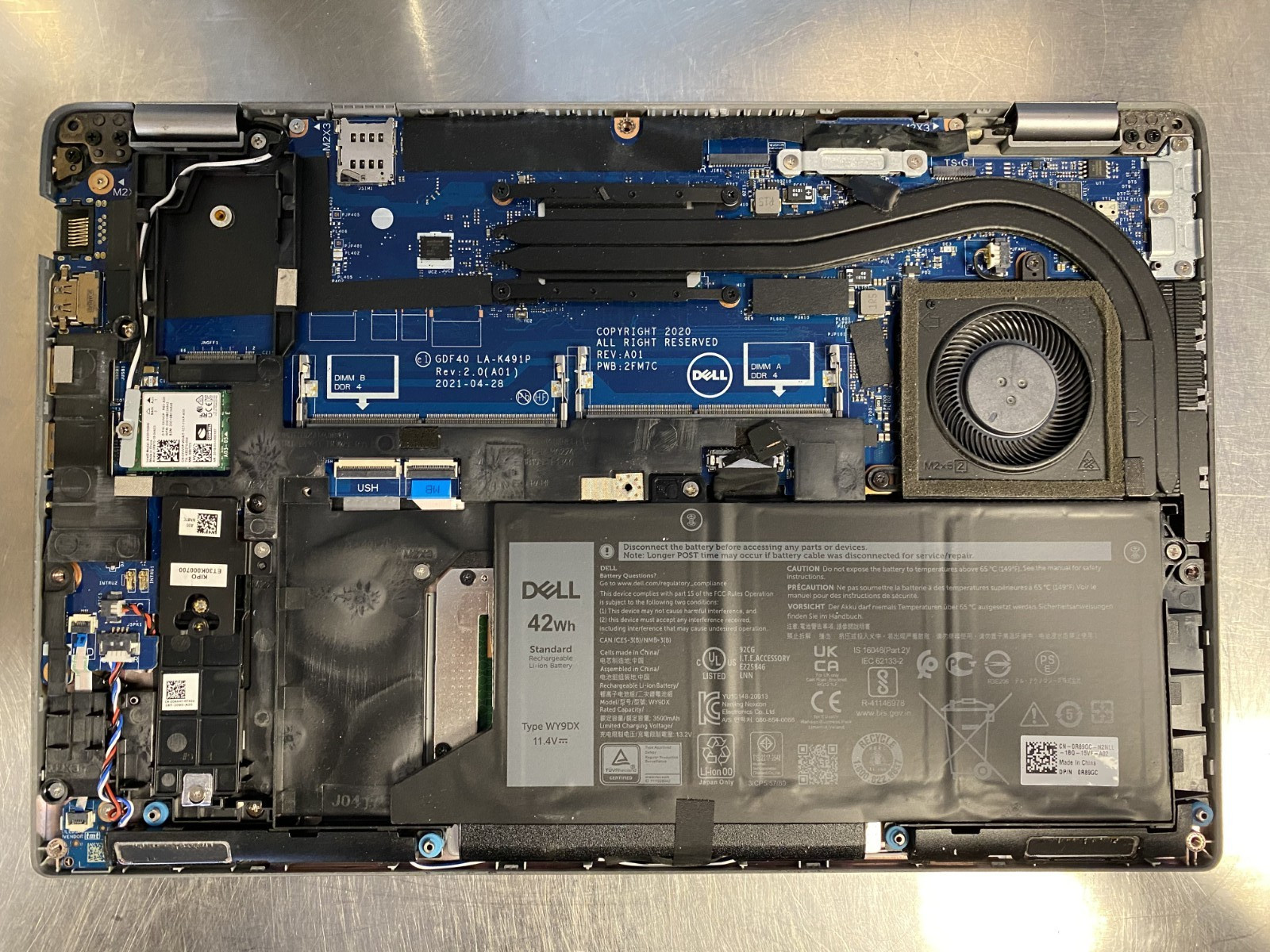 Dell Latitude 5420 Laptop i5-1135G7 16GB RAM NO SSD No OS w/Adapter (Lot of 7)