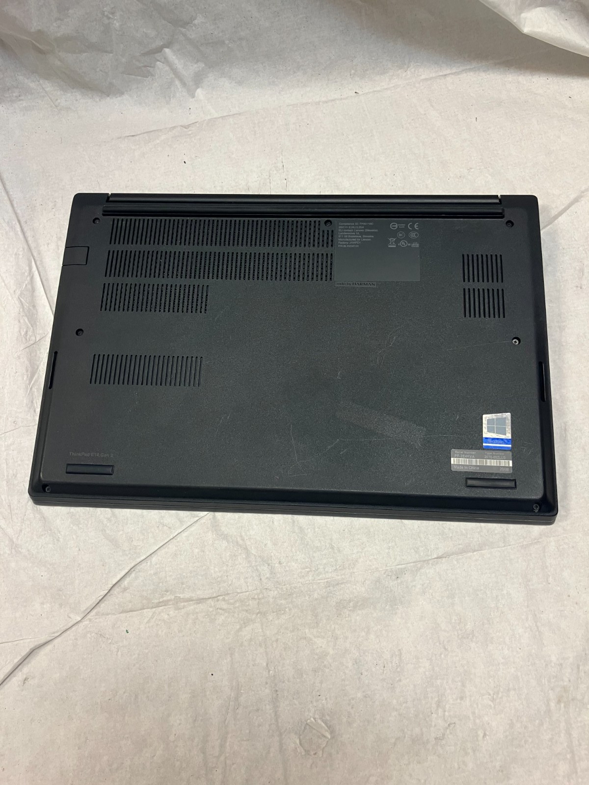 Lenovo ThinkPad E14 Gen 2 AMD Ryzen 5 4500U 8GB RAM No SSD 14″ for Parts