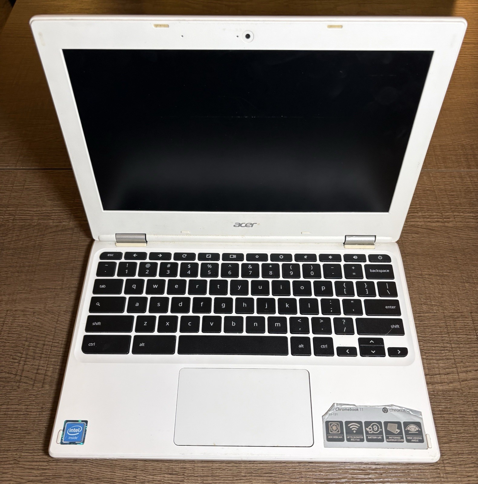 ACER N15Q8 Laptop Intel UNK Storage 11.6 in Screen Wi-Fi No Charger For Parts