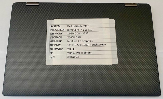 Dell Latitude 7420 16GB Intel Evo Core vPro i7-1185G7 256GB See Details