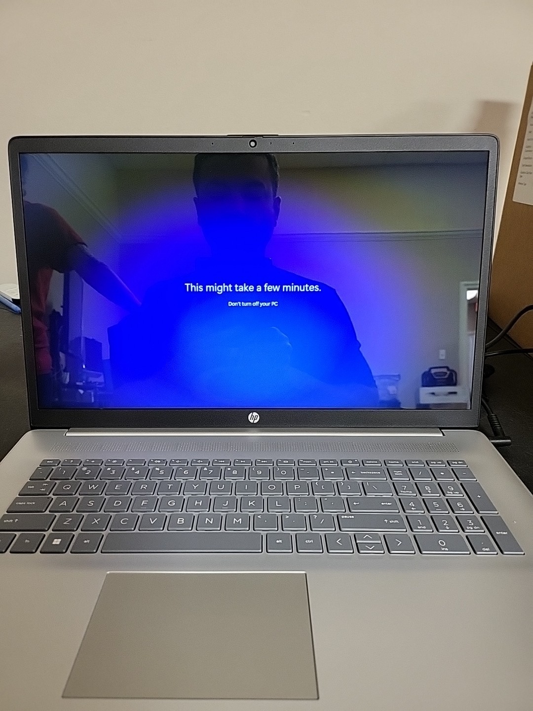 Hp 17.3 inch HD+ Touchscreen Laptop Intel Pentium 256gb Ssd 4gb RAM – U3