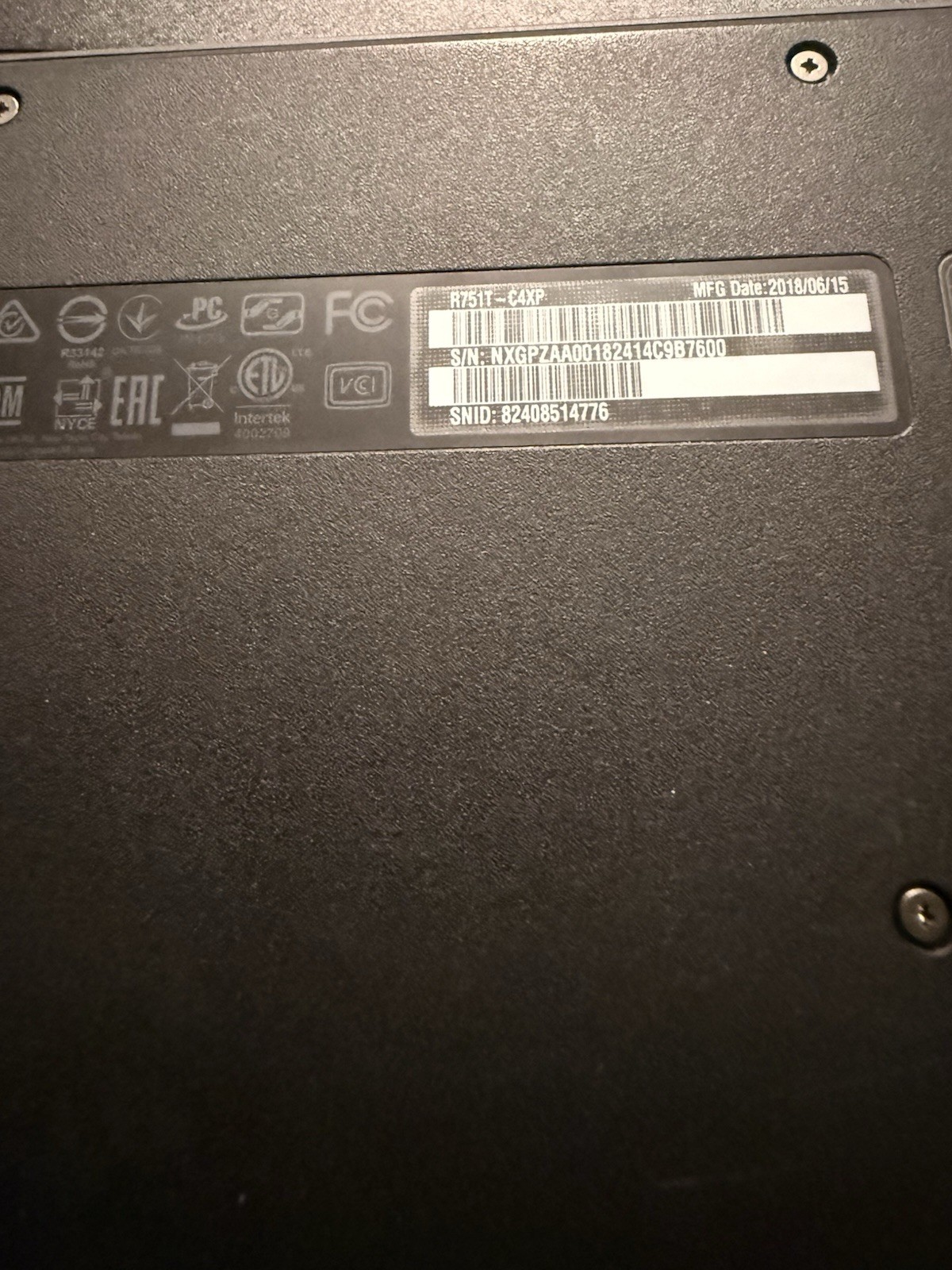 Acer Chromebook R11 N15Q14 11.6″ celeron 3150 1.6GHz 4GB RAM 32GB SSD