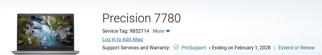 Dell Precision 7780 17 FHD 2.1GHz – i7-13850HX – 32GB – 512GB RTX 2000 Combo