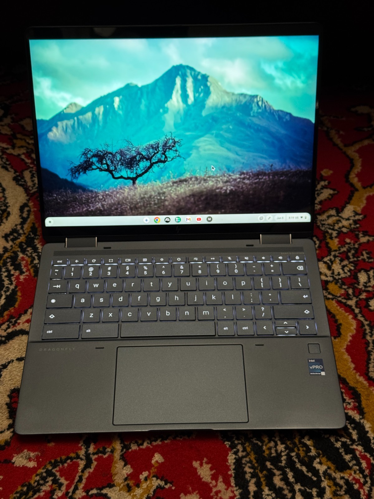 HP ELITE DRAGONFLY CHROMEBOOK 13.5″ QHD i7-1265U 512GB SSD 32GB RAM Grade B
