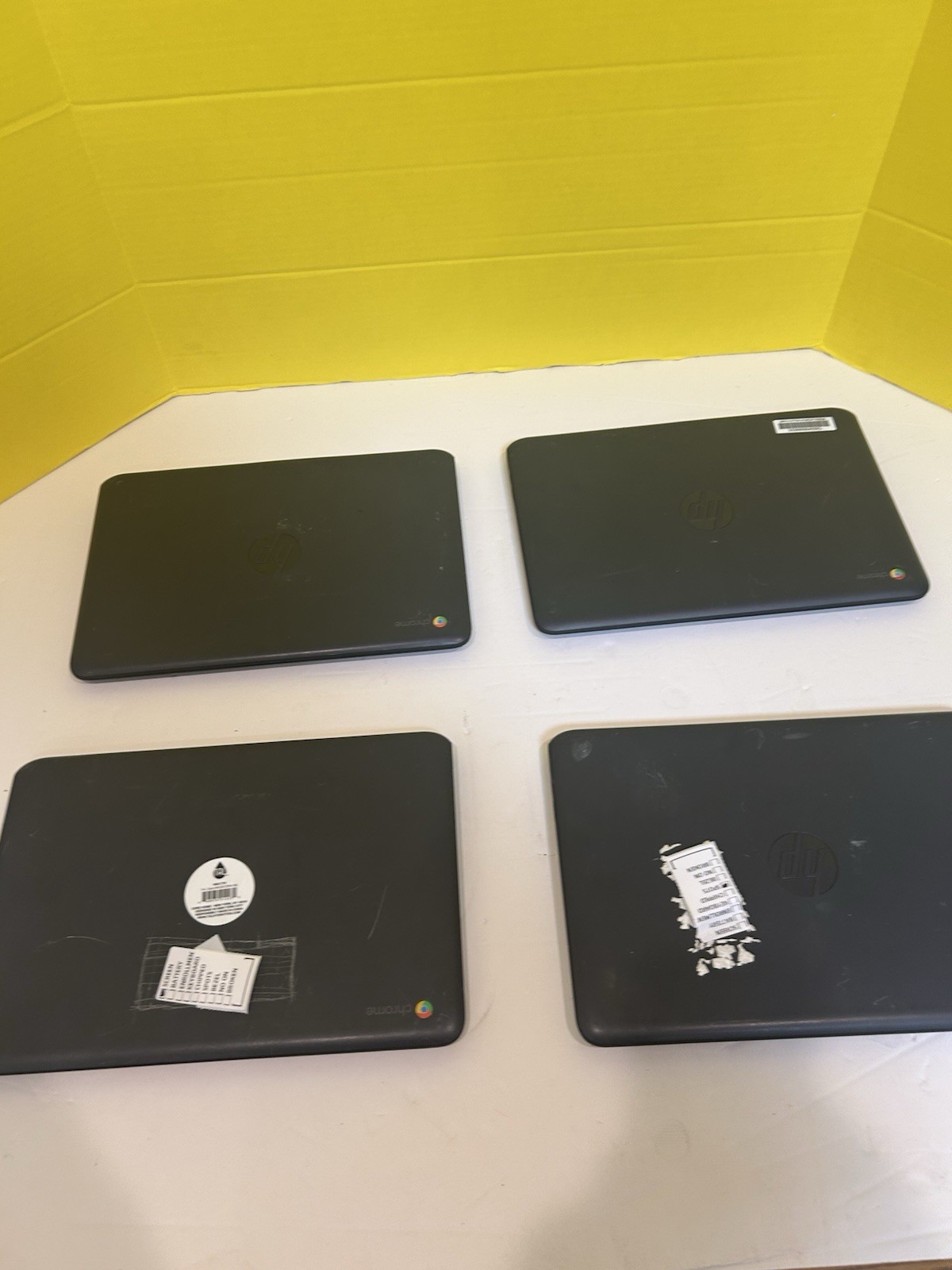 4 HP Chromebook 11 G6 EE Laptops Parts or RepaiR LOT