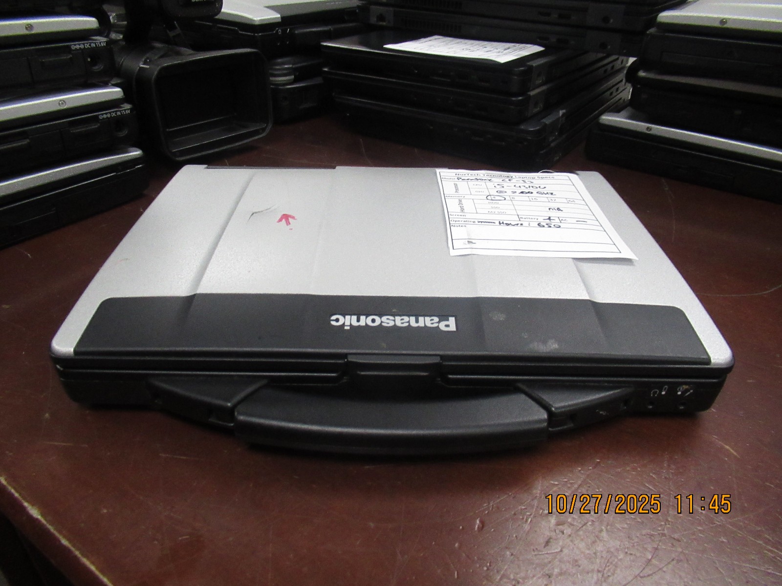 Panasonic Toughbook CF-53 i5 4310U 2.00GHz 4GB Laptop [NO HDD/AC/OS] Hours: 650