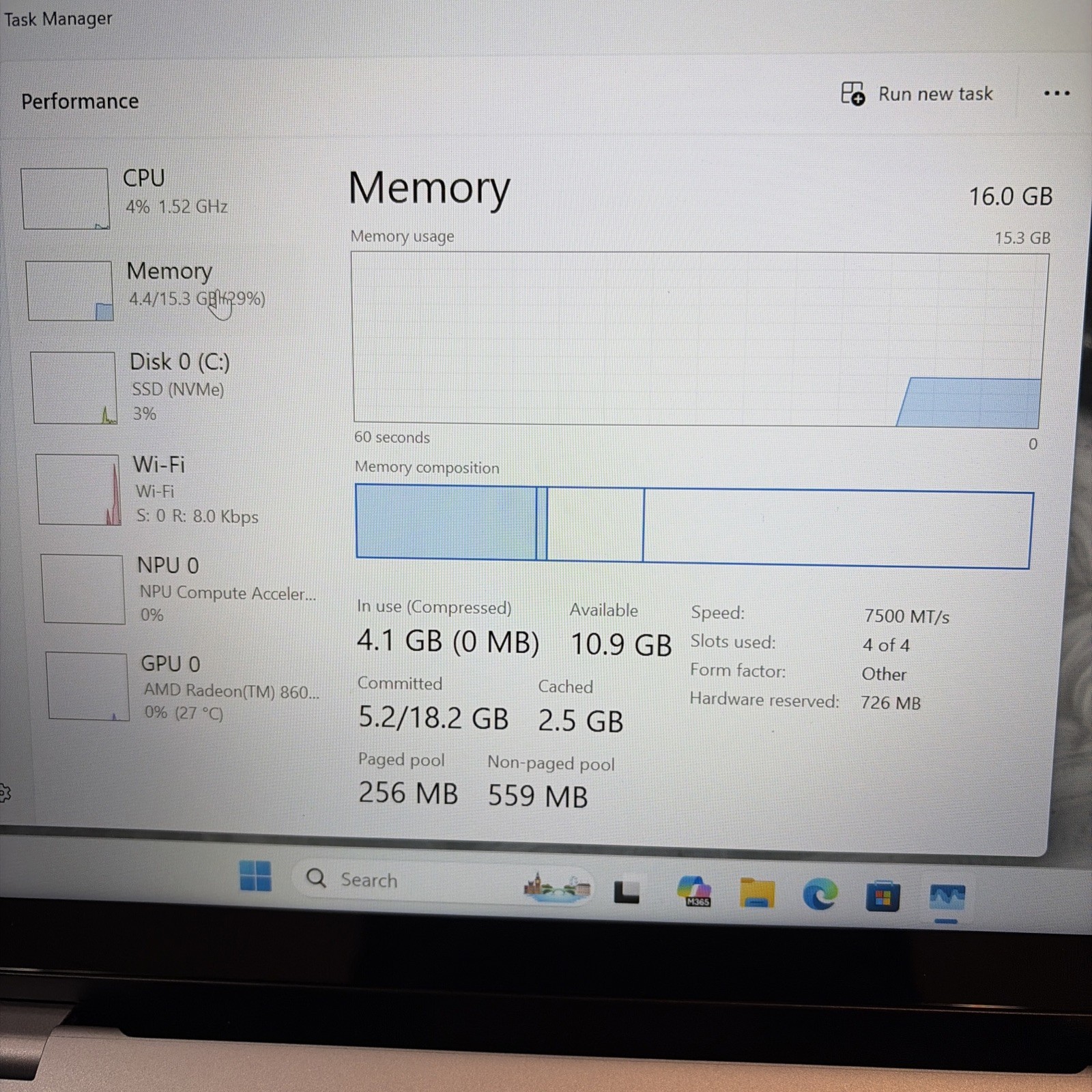Dell 14 Plus DB14255 Windows 11 AMD Ryzen AI 7 350 2.0GHz 16GB RAM 1TB SSD 14″