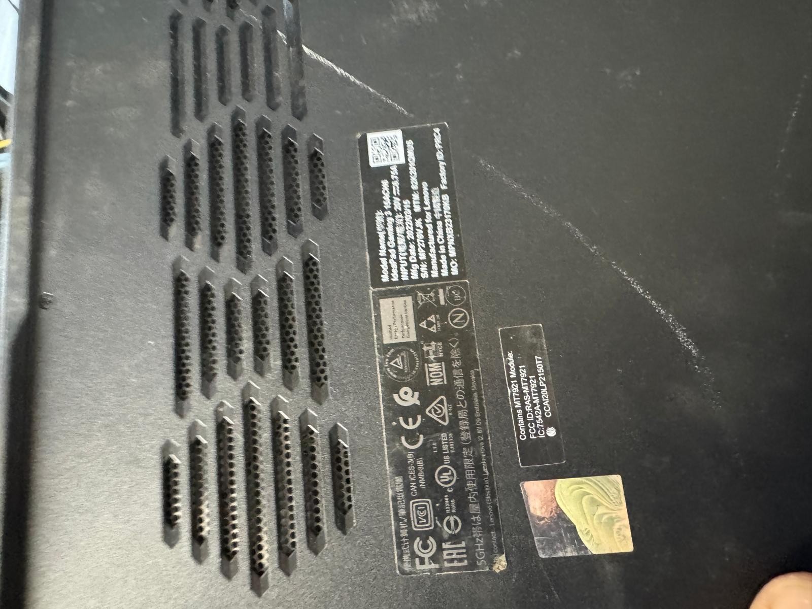 Lenovo IdeaPad Gaming 3 15ACH6 Ryzen 5 5000 Laptop for Parts/Repair #5493