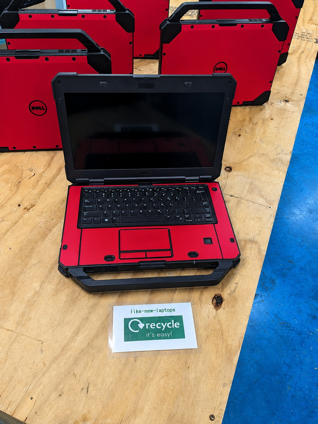 Dell Latitude 14 Rugged 5420 Laptop i5 8th GEN 16GB 1TB RED IP 53 RATED TOUCH