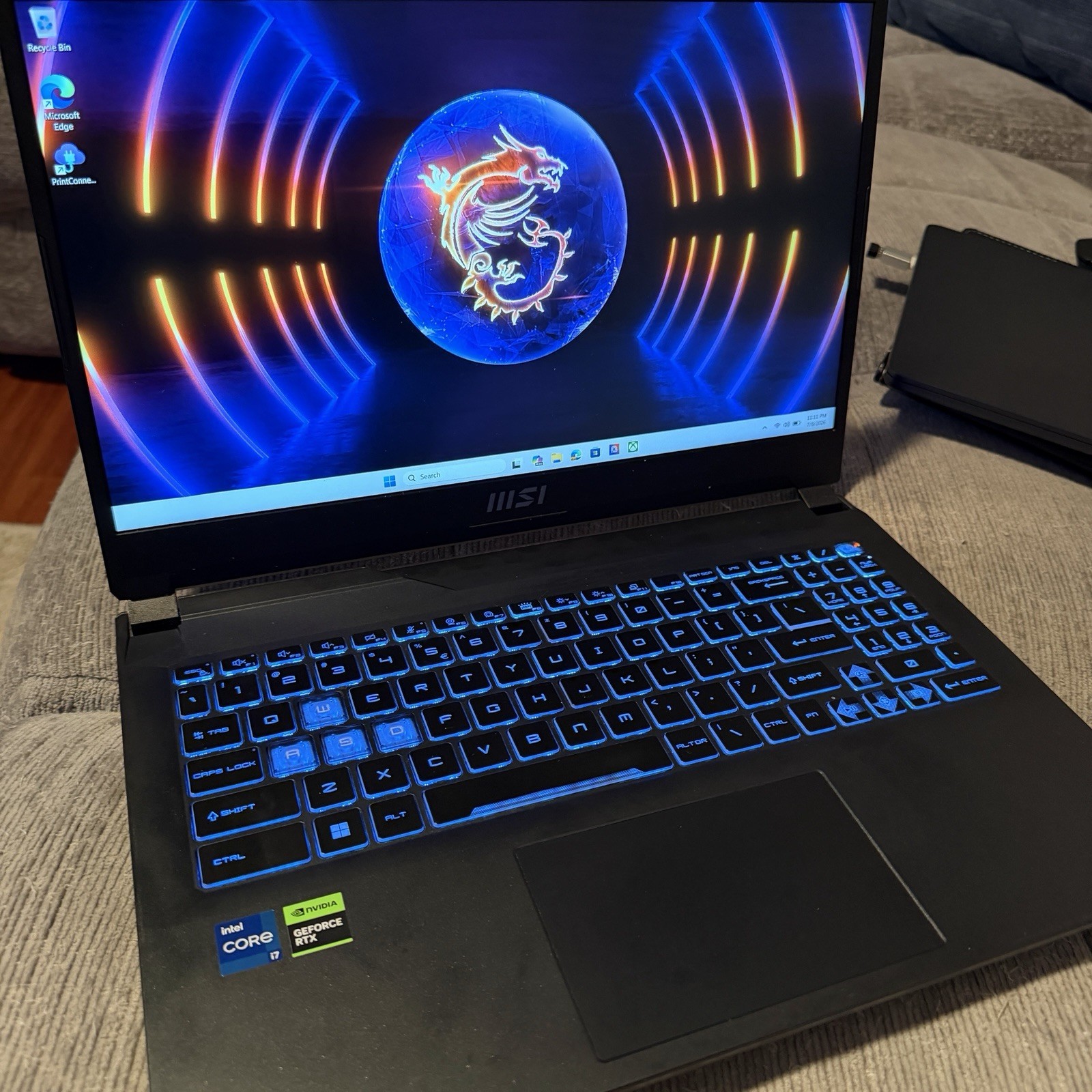 MSI Gaming Laptop – Intel i7-13620H 32 GB DDR5 GeForce RTX 4050 GPU 512 GB SSD