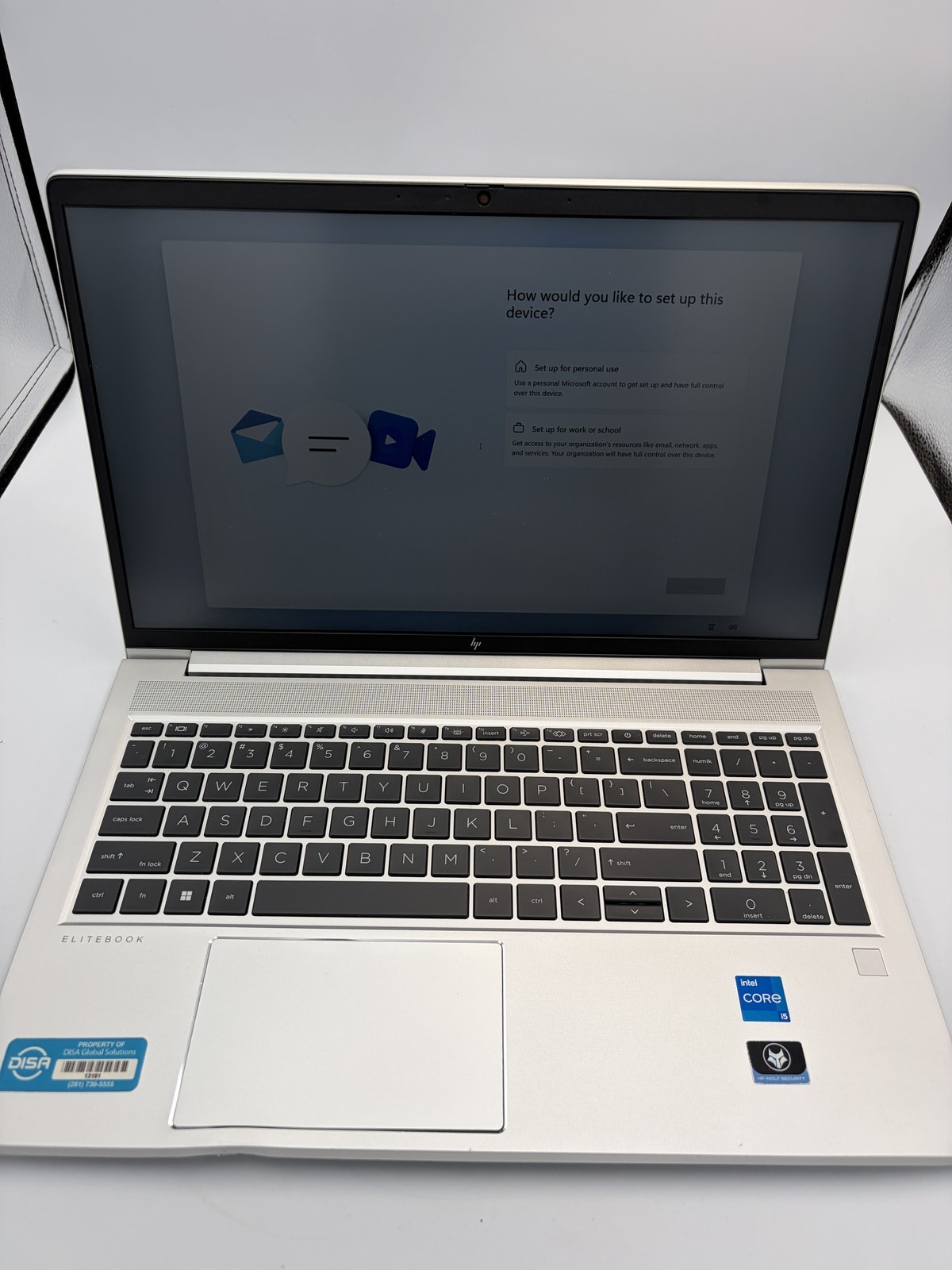 HP EliteBook 650 G9 (2022) 12th Gen Intel(R) Core(TM) i5-1235U 16GB RAM 256GB SS