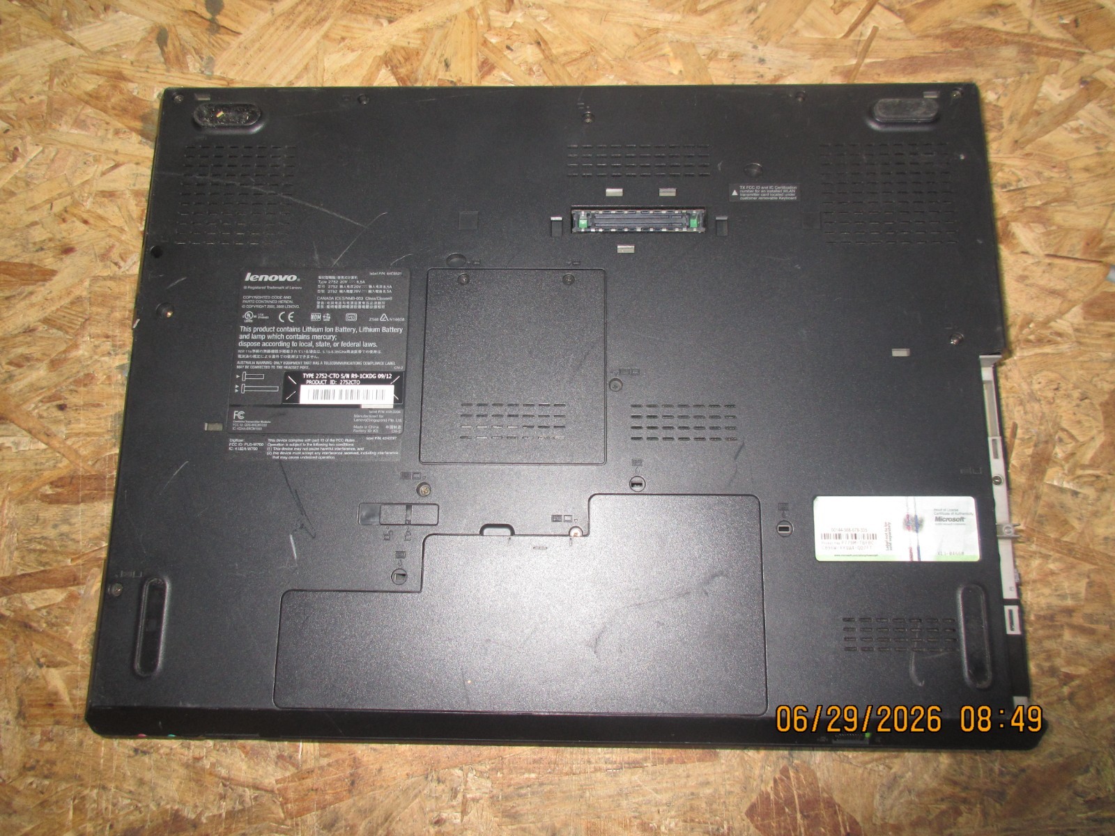 ⭐️ VINTAGE LENOVO Thinkpad W700DS Laptop w/ Intel Core 2 4GB RAM READ DESC ⭐️