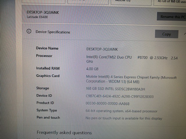 🔥 Dell Latitude E6400 ATG Rugged 14″ Laptop Core 2 Duo SSD Win 10 Pro Office 🔥