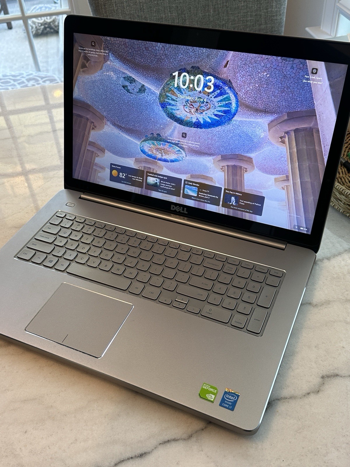 Dell Inspiron 7737 17.3″ Touch Laptop i7-4500U 16GB 256GB SSD NVIDIA GT750m W11