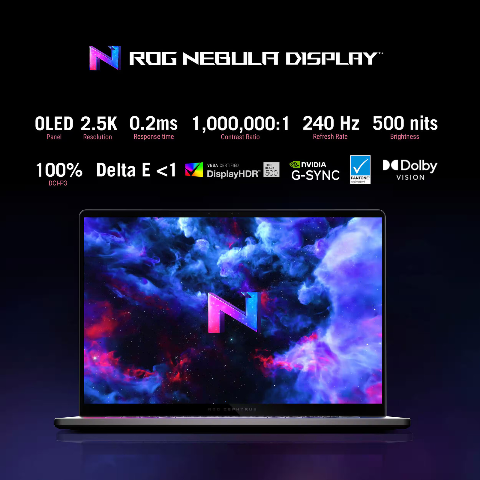 ASUS – ROG Zephyrus G16 16″ OLED 2.5K 240Hz Gaming Laptop – Intel Core Ultra …