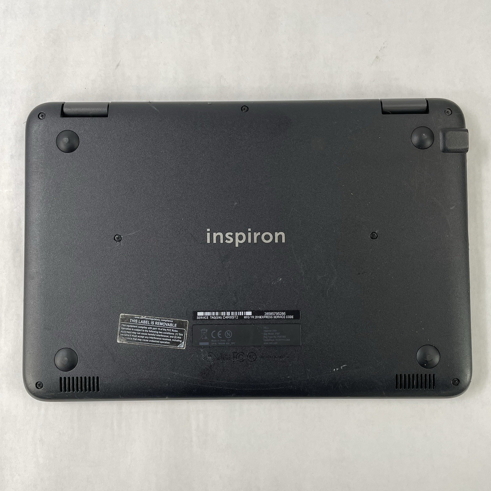 Dell Inspiron 3181 11.6″ Celeron N3060 1.60 GHz 4 GB RAM 16 GB HDD No AC – READ