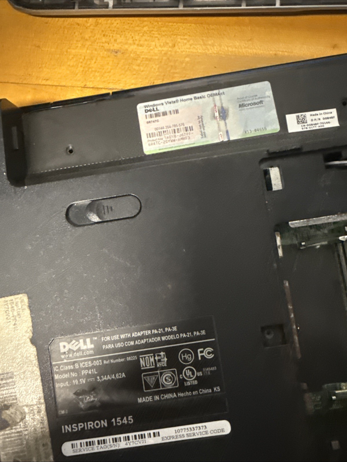 Laptops White ASUS GATEWAY LT2805u HP 15, hp DELL READ PARTS Only