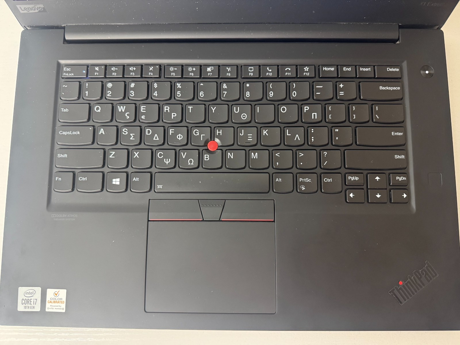 Lenovo ThinkPad X1 Extreme Gen 3i 16″FHD i7-10750H 2.6GHz 32GB 1TB GTX 1650Ti