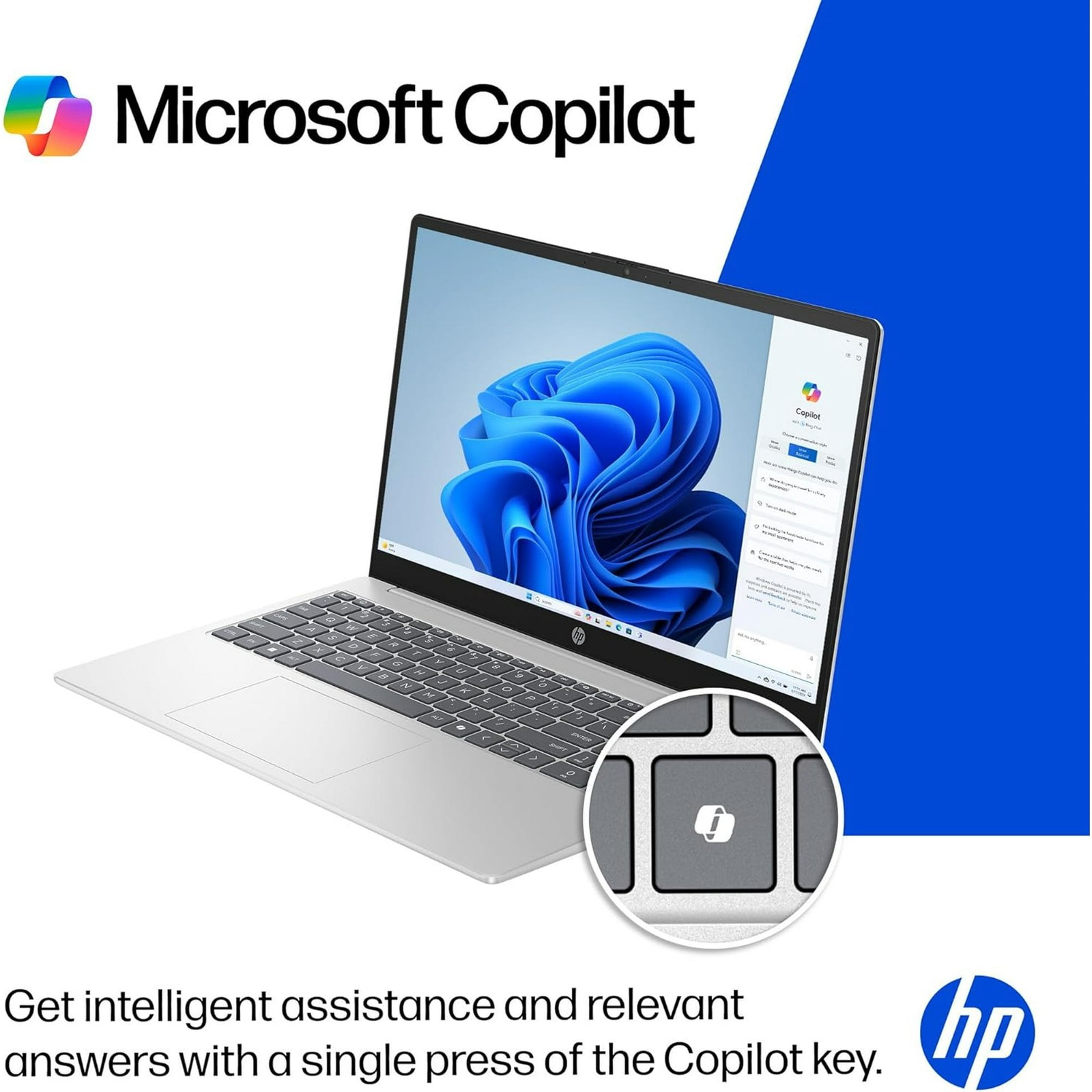 New HP 15.6″ FHD IPS Touchscreen Intel Ultra 5-125H/16GB/512GB SSD Laptop Silver