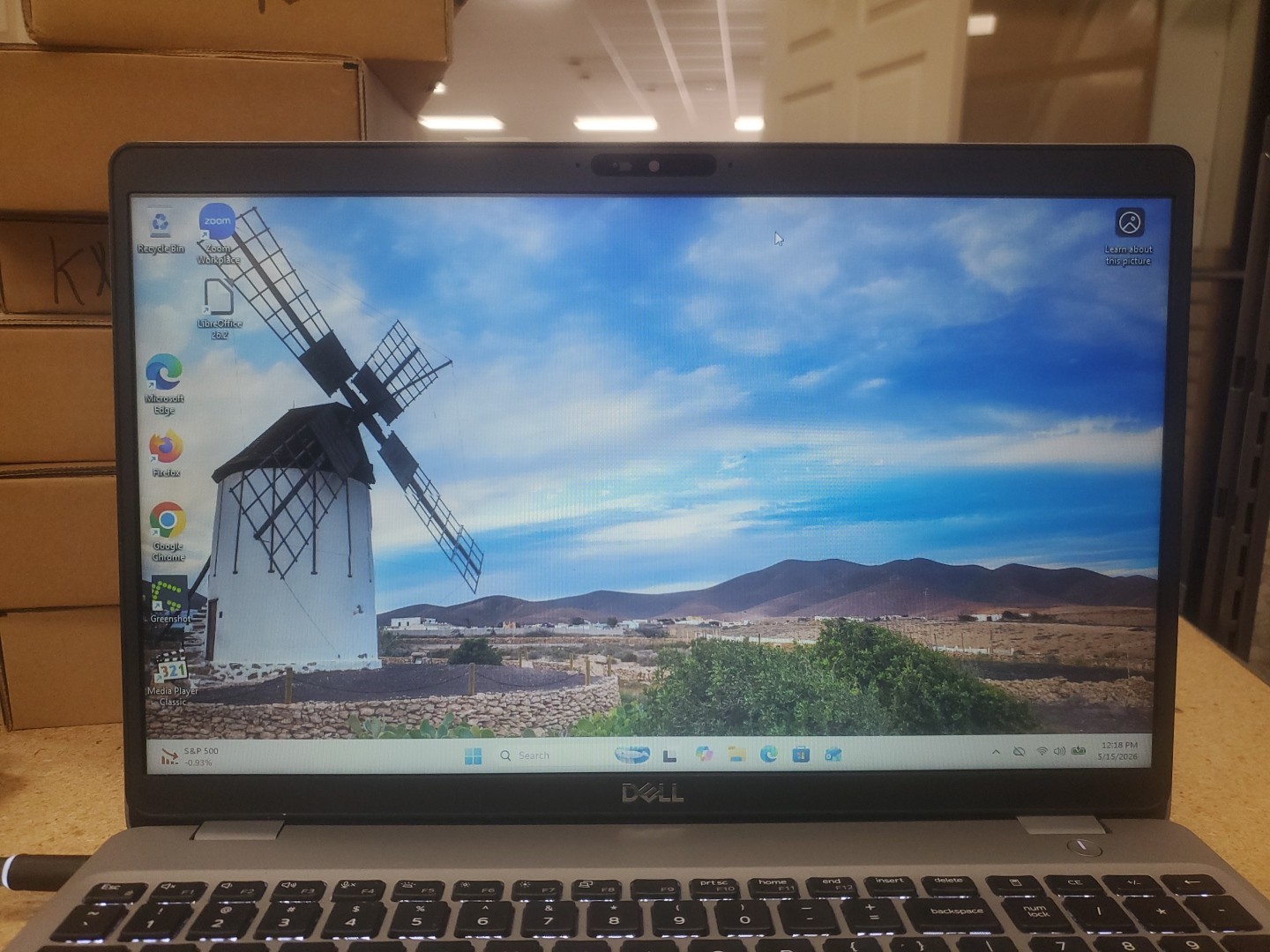 Dell Precision 3550 Laptop – i5-10310U 8GB 256GB SSD 15.6″ 051526-4