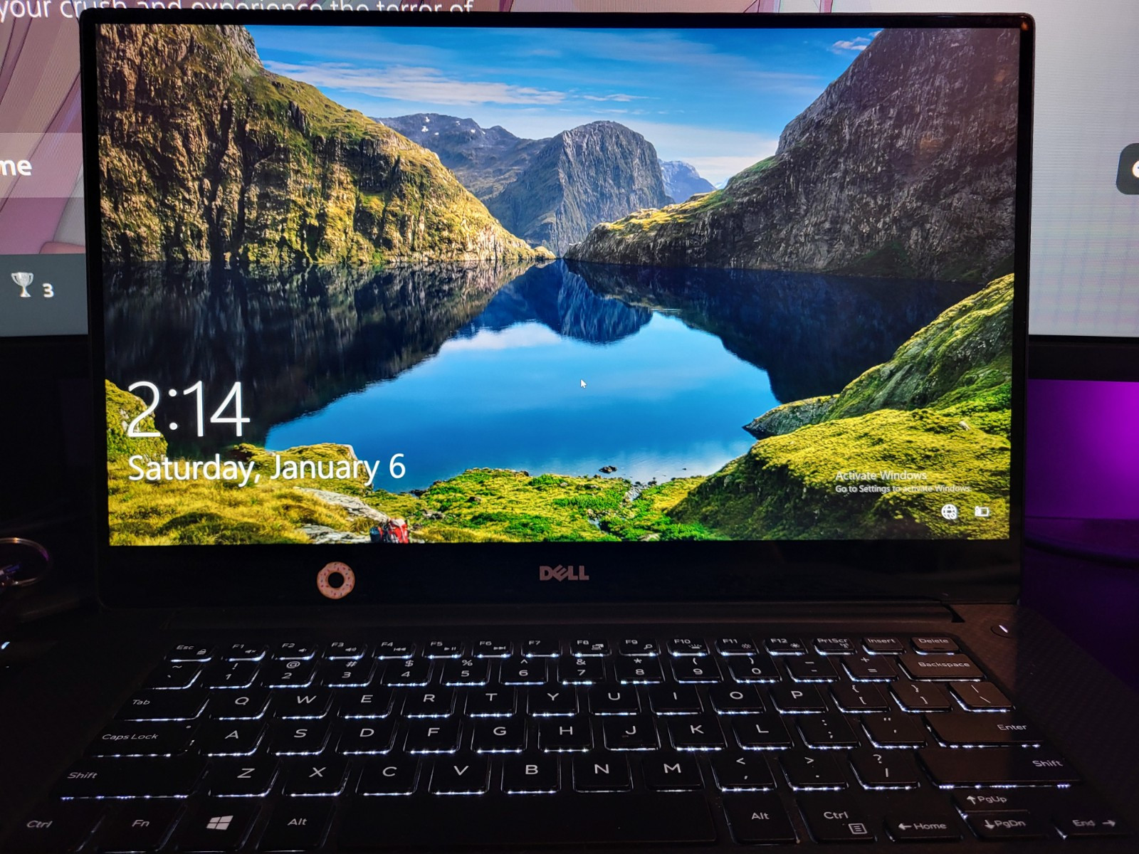 Dell XPS 9560 15.6″ Laptop/Intel i5-7300HQ/8GB Ram/1TB HDD+32GB SSD/GTX 1050/W10