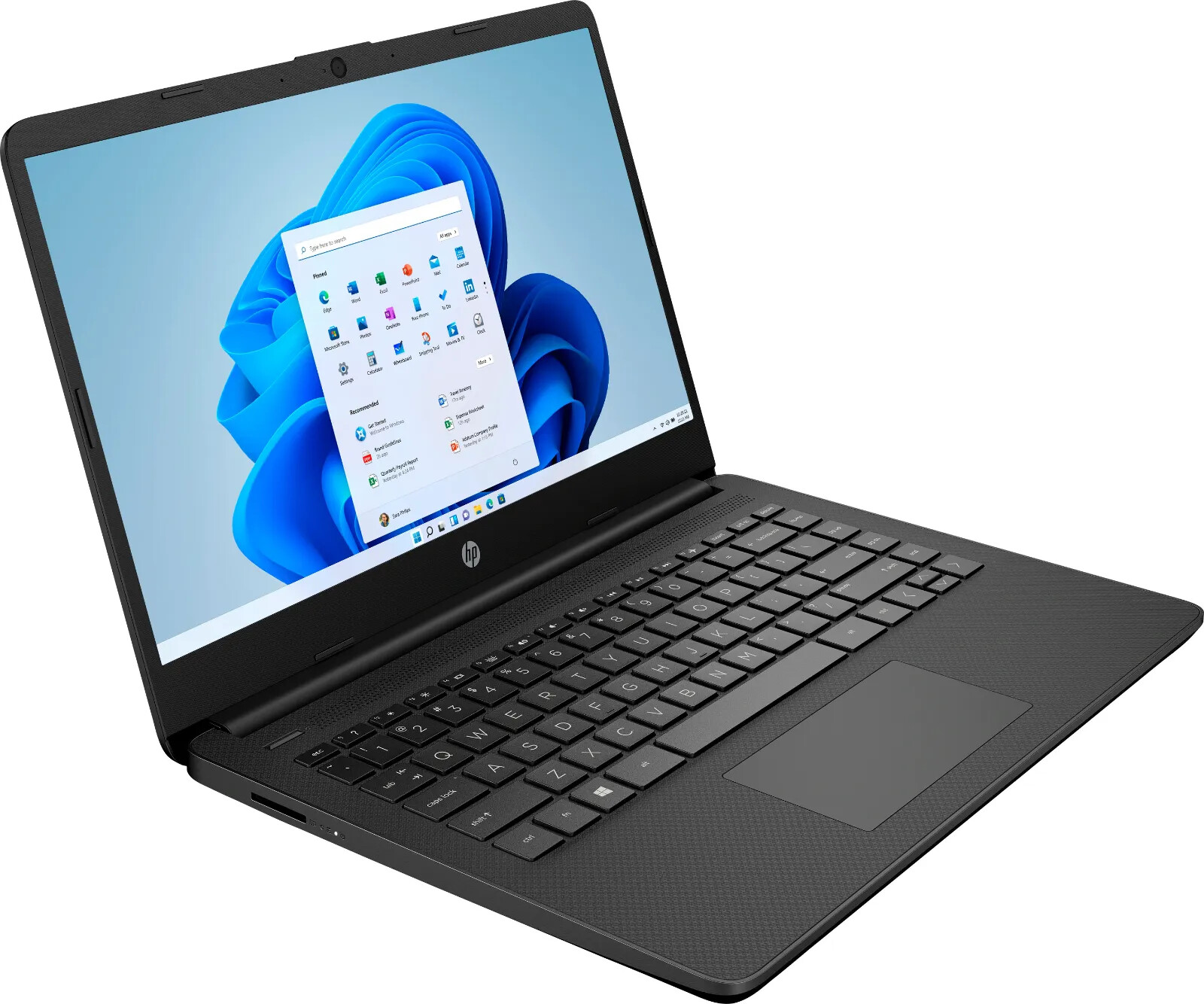 HP 14 Series 14″ Laptop AMD 3020e 4GB RAM 64GB eMMc Jet Black