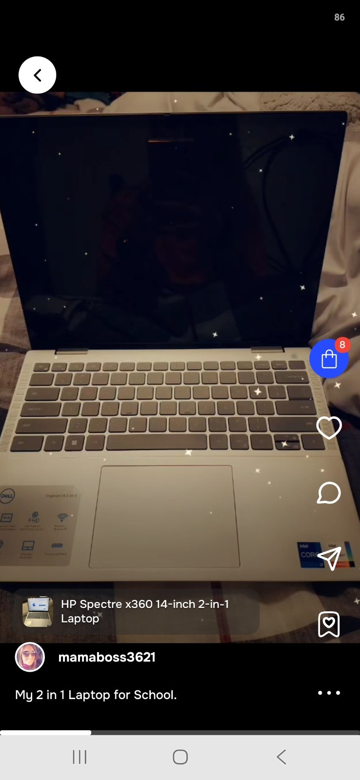 Dell Inspiron 14 7420 2-in-1 Intel i5 8GB 512GB SSD 14″ Touch Silver