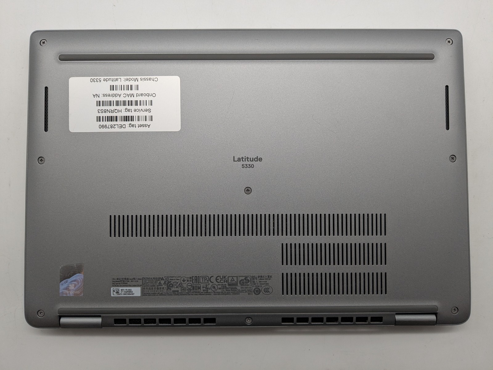 DELL LATITUDE 5330 2-IN-1 13″ FHD Touch I7-1265U 512GB 32GB W11 Backlit Warranty