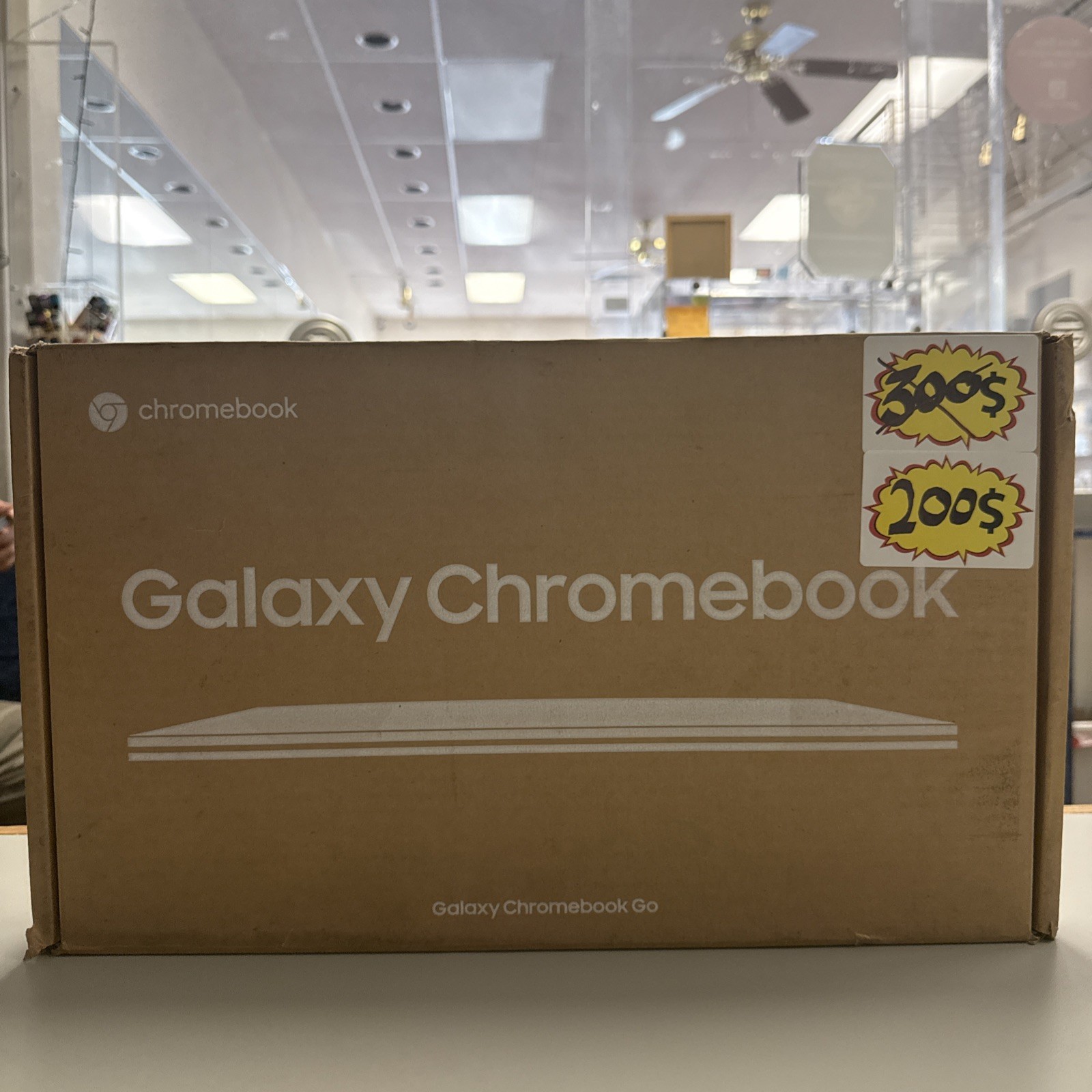 Samsung Galaxy Chromebook Go 14″ (64GB SSD, Intel Celeron N4500, 1.10 GHz, 4GB)