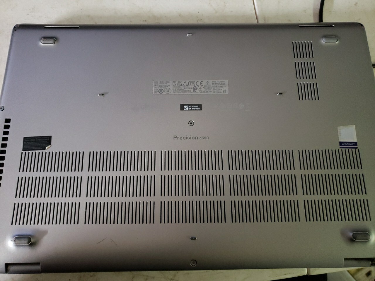 Dell Precision 3550 i5-10310U 1.7GHz 128GB 8GB 15″ Laptop PC SEE DETAIL