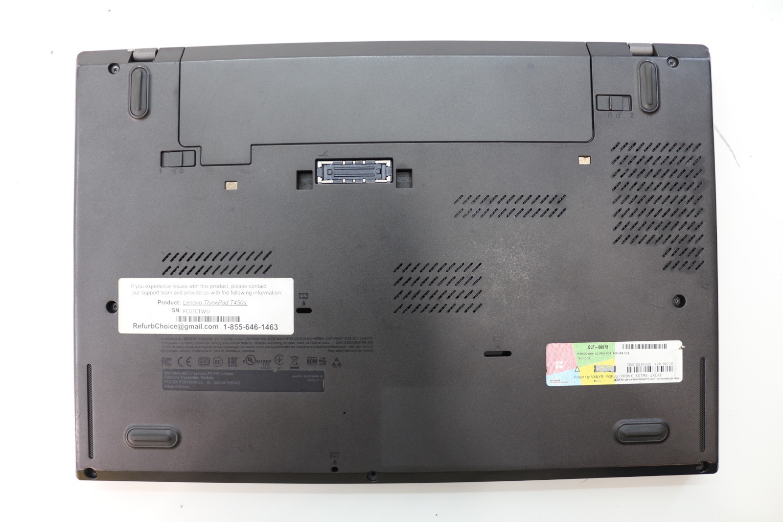 Lenovo ThinkPad T450s 14″ Core i5 – NO HDD/OS – #1P – 131