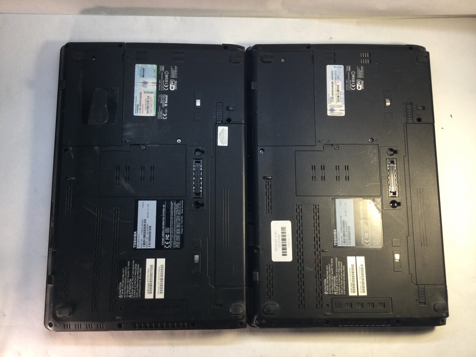 LOT of 2-Toshiba Satellite A11 15″ Laptop Intel Core i5/i7 1st Gen. -NO BOOT -MZ