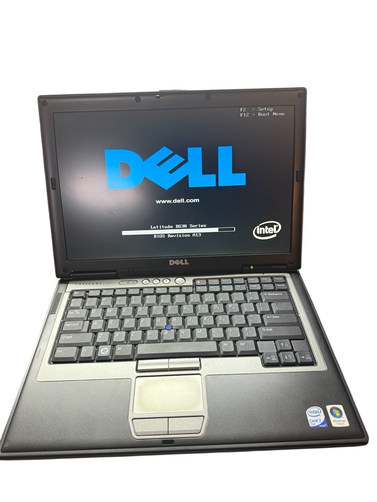 Dell Latitude D630 Laptop Duo 2, 2GB RAM , 120GBHD Win XP NO BATTERY