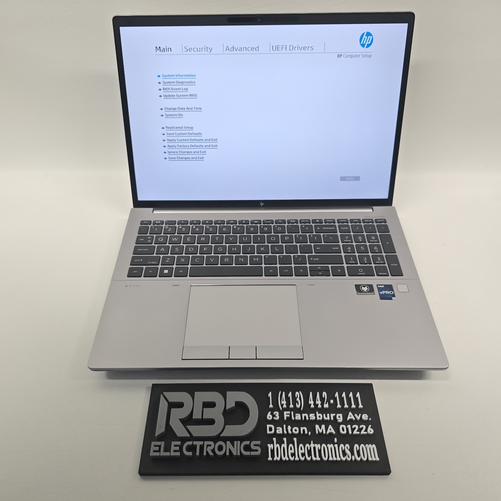 HP ZBook Fury 16 G9 FHD+ I7-12850HX 32GB 512 RTX A3000 12GB NO OS/AC
