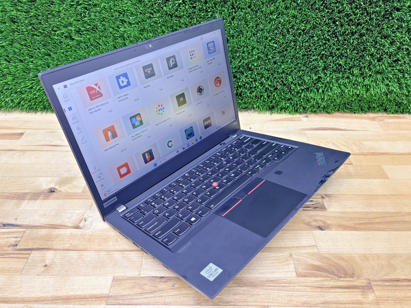 Lenovo ThinkPad P14s G. 1 Intel i7-10th Gen 1.80GHz 32GB RAM 512GB SSD W 11 Pro*