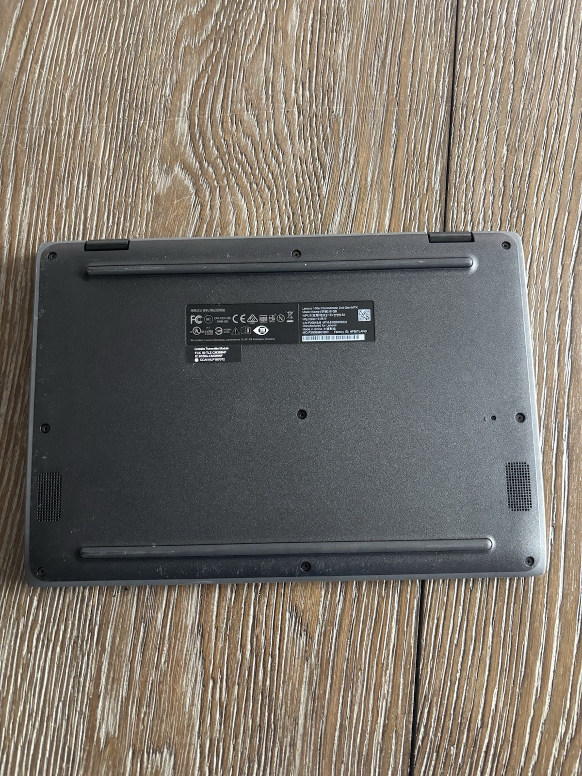 Lenovo 100e Chromebook 2nd Gen Mtx