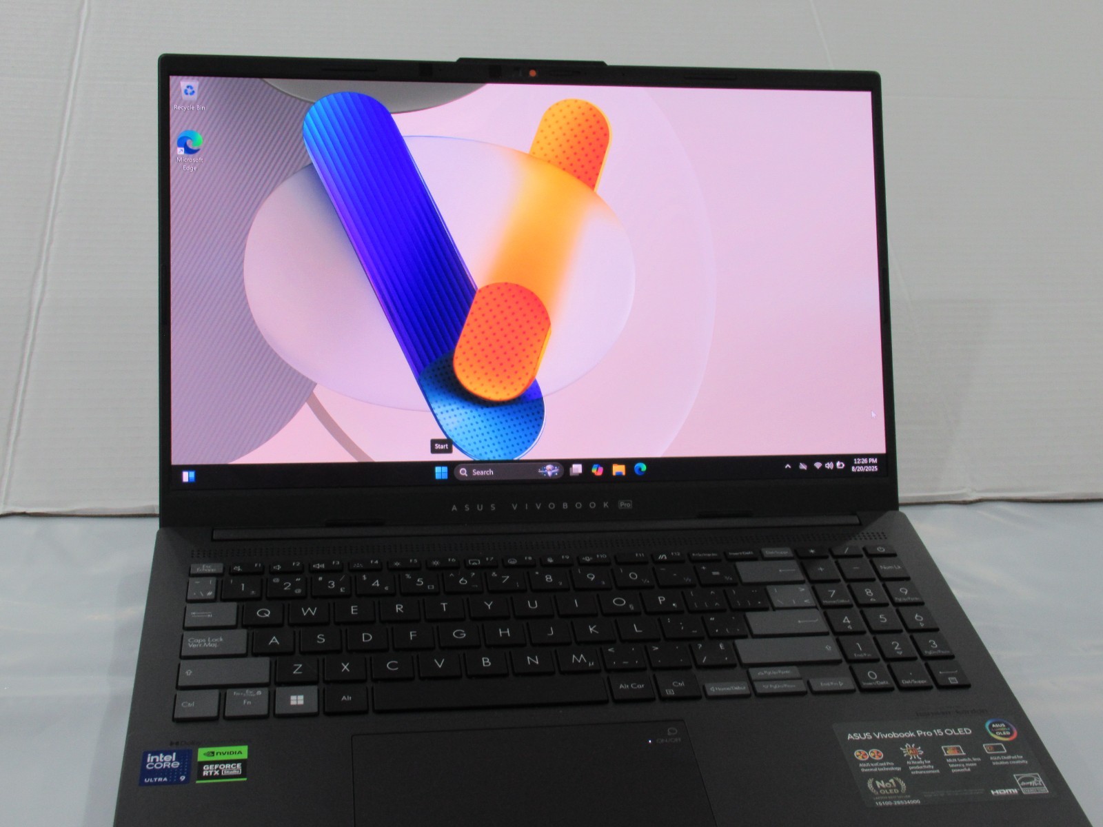 ASUS Vivobook Pro 15 15.6″ OLED Laptop (Intel Core Ultra 9 185H/1TB SSD/24GB RAM